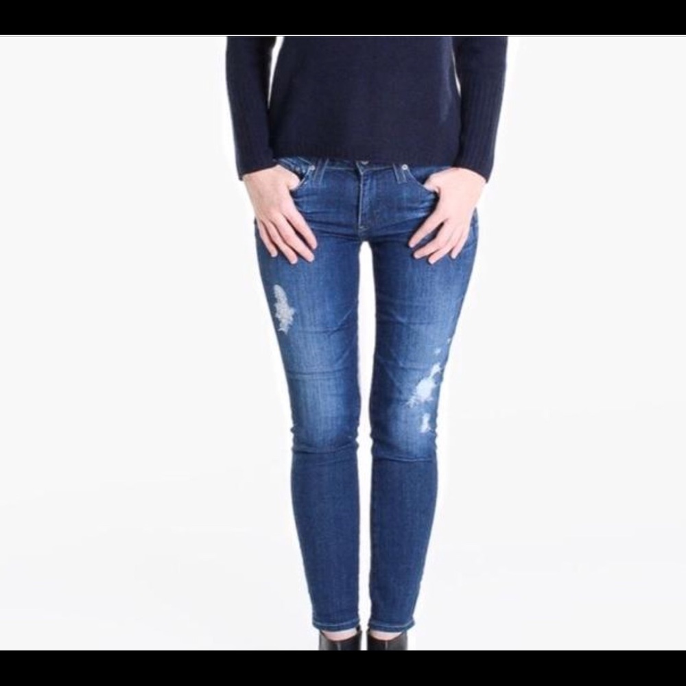 AG Jeans Beau Slouchy Skinny Jeans - 25